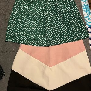 2 mini skirts